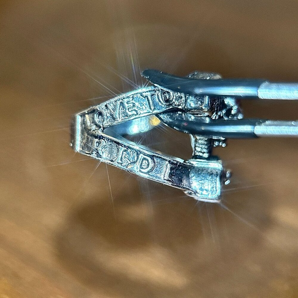 Love To‎ Ride Skull Ring - Picture 4 of 7